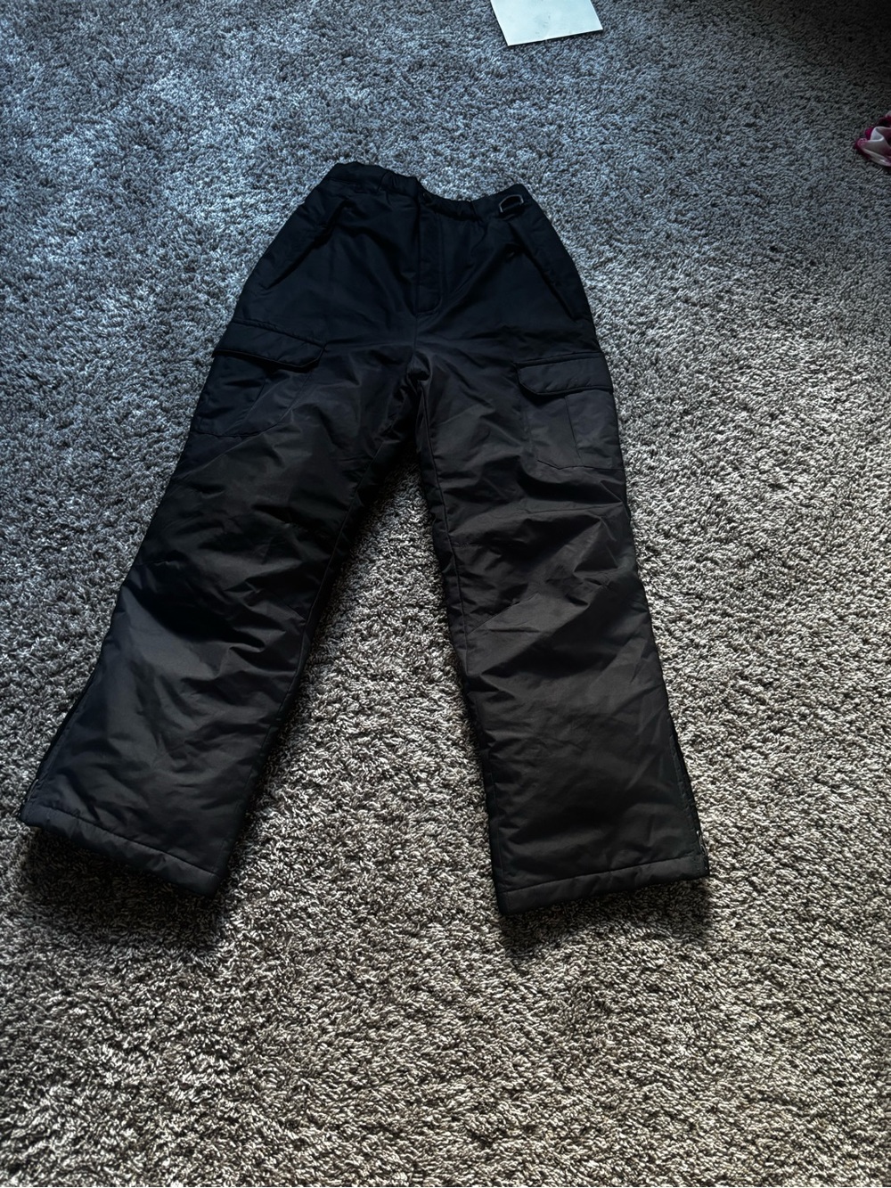 Black Insulated Snow/Ski Pants